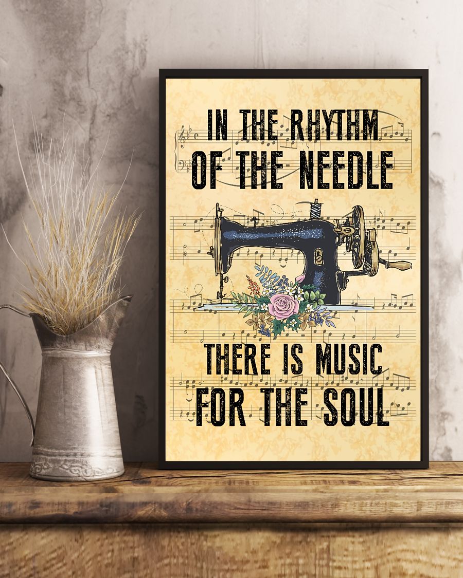 In The Rhythm Of The Needle There Is Music For Soul Posterz