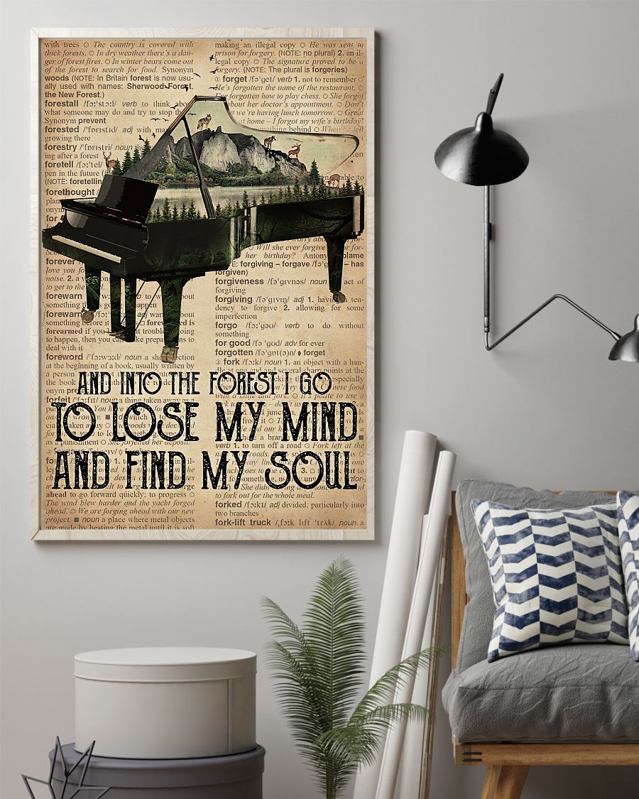 Hot Piano Lose My Mind And Find My Soul Poster
