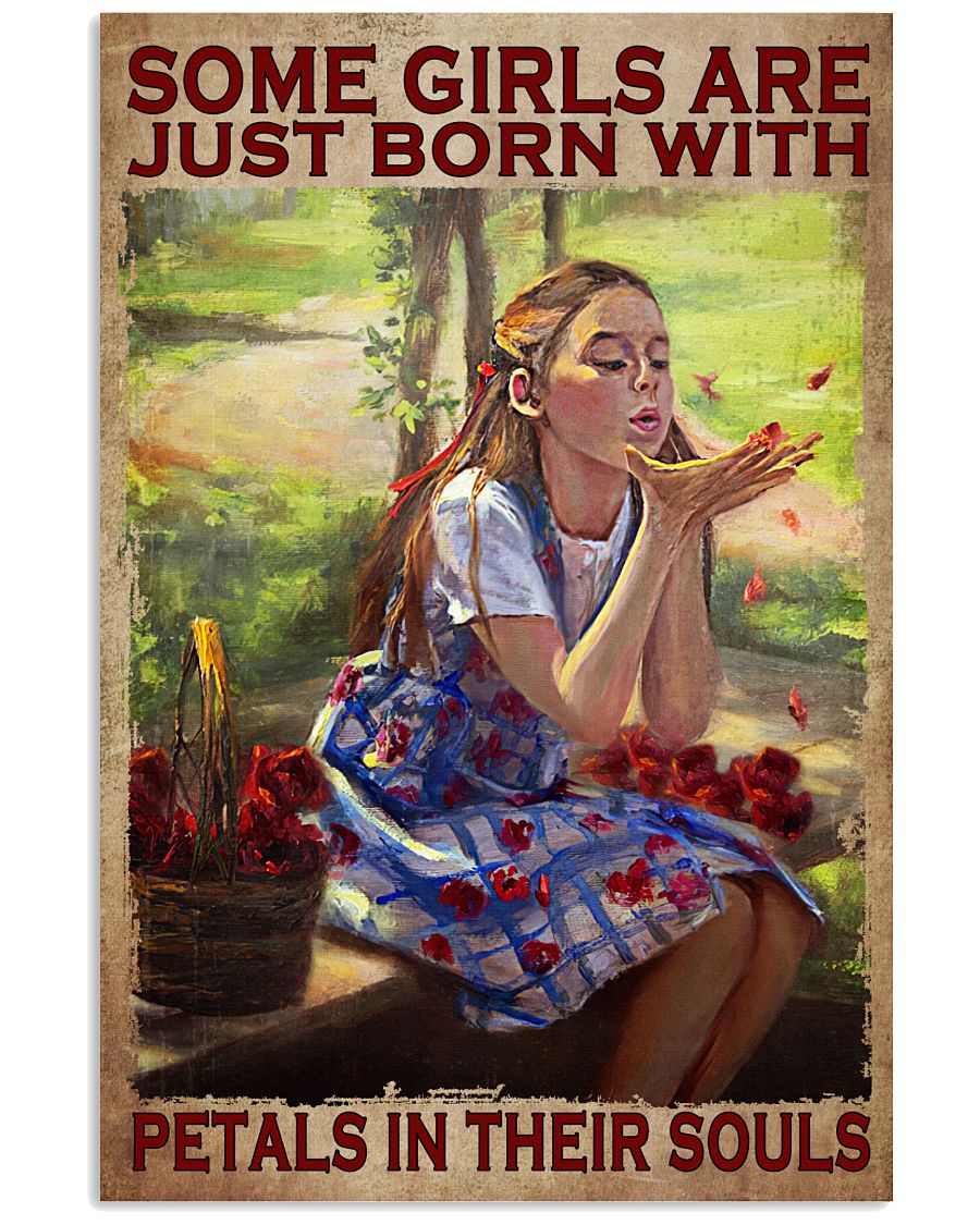 eBay Some Girls Are Just Born With Petals In Their Soul Poster