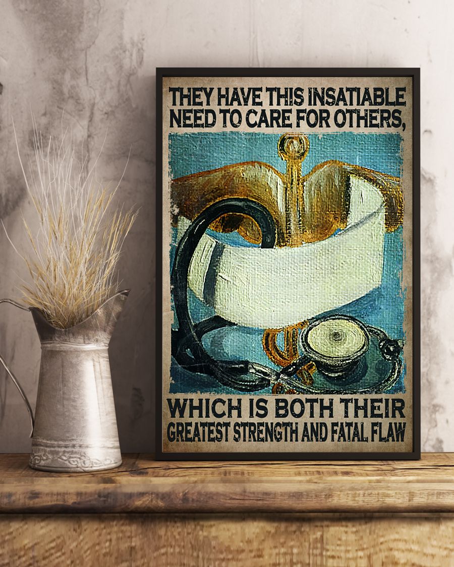 New They Have This Insatiable Need To Care For Others Poster