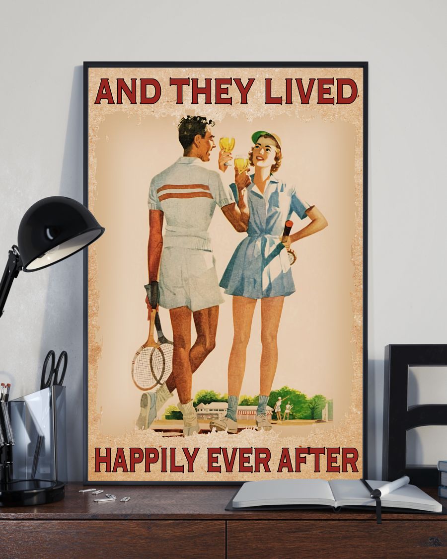 Best Tennis Couple And They Lived Happily Ever After Poster