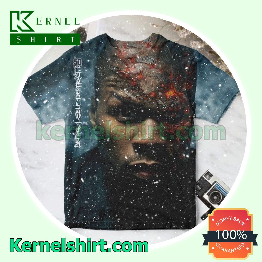 50 Cent Before I Self Destruct Album Cover Personalized Shirt