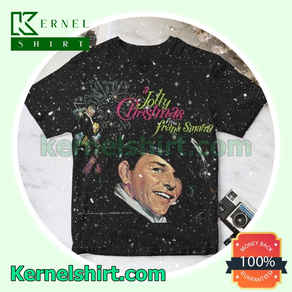 A Jolly Christmas From Frank Sinatra Album Cover Gift Shirt