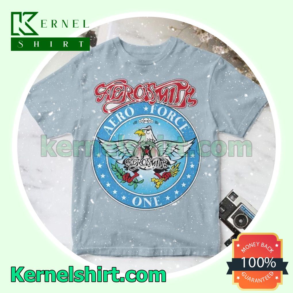 Aerosmith Aero Force One Logo Custom Shirt