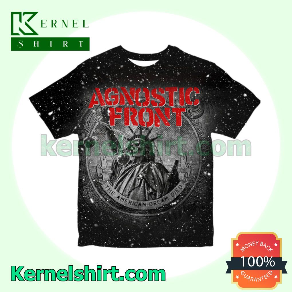 Agnostic Front The American Dream Died Album Cover Gift Shirt