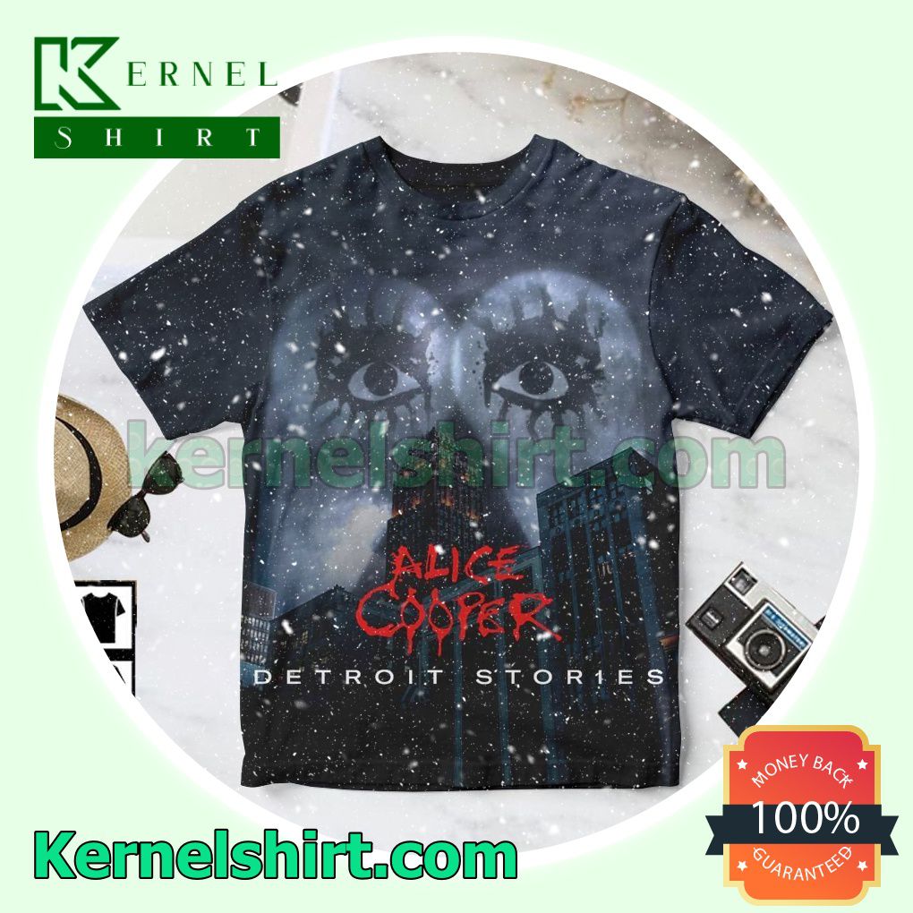 Alice Cooper Detroit Stories Album Cover Personalized Shirt