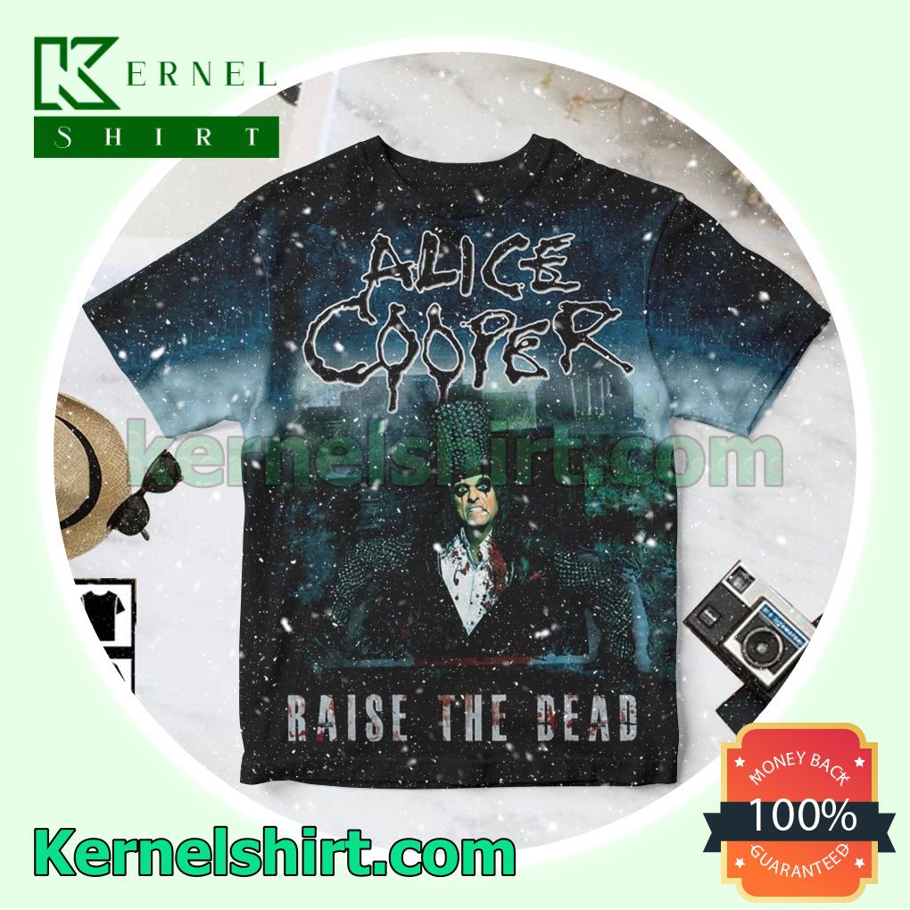 Alice Cooper Raise The Dead Album Cover Personalized Shirt
