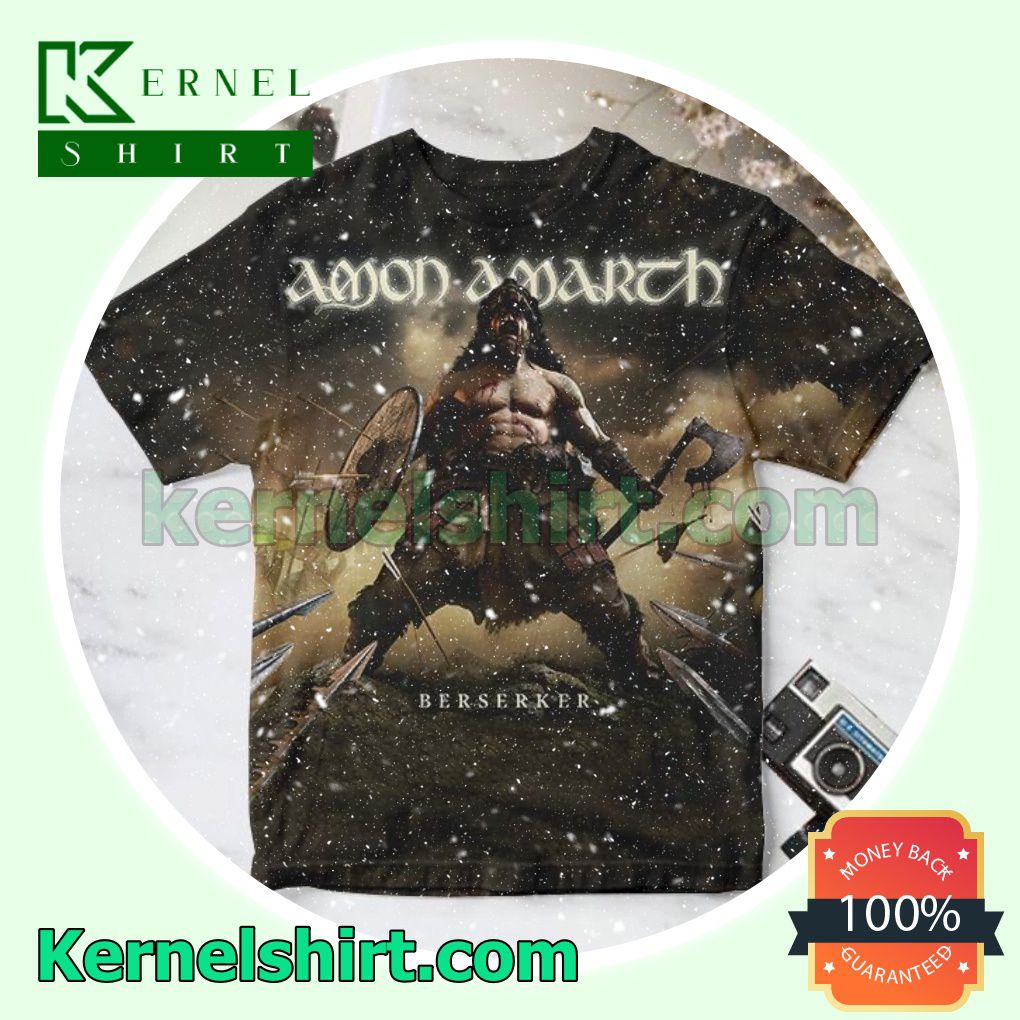 Amon Amarth Berserker Album Cover Custom Shirt