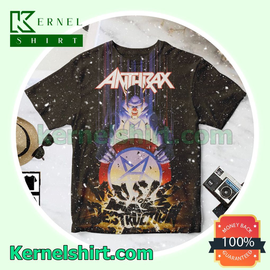 Anthrax Music Of Mass Destruction Album Cover Personalized Shirt