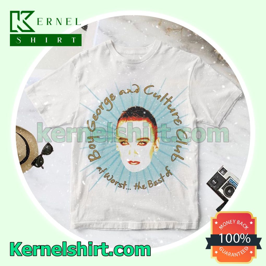 At Worst The Best Of Boy George And Culture Club Album Cover White Personalized Shirt