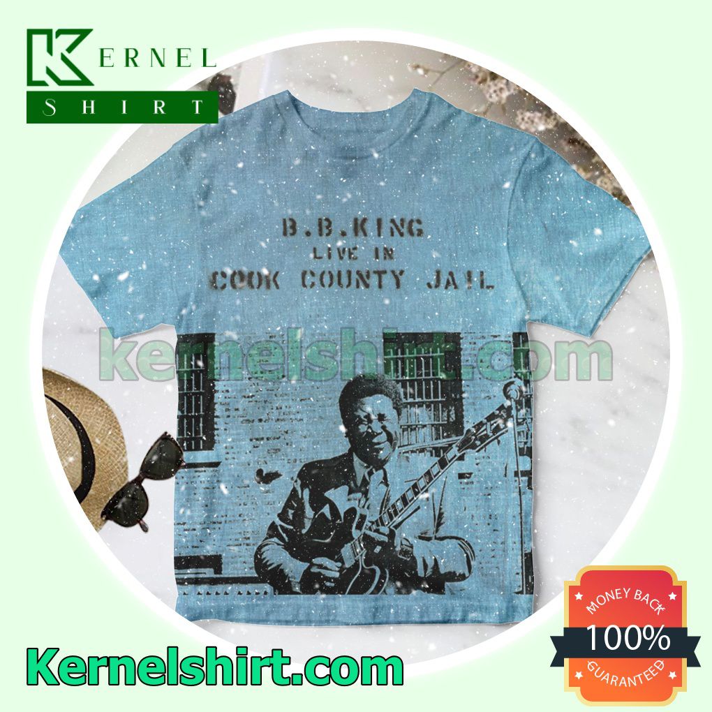 B.b. King Live In Cook County Jail Album Cover Personalized Shirt