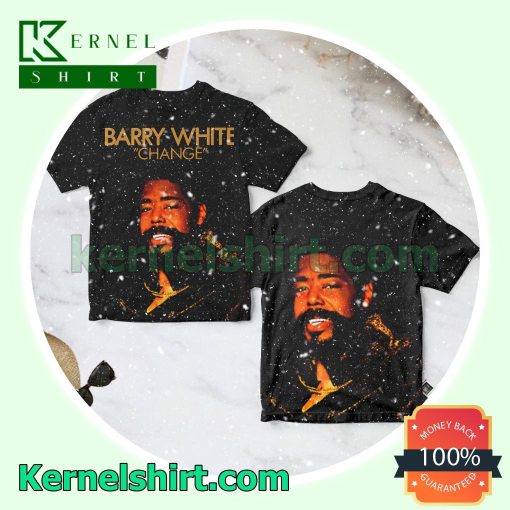 Barry White Change Album Cover Personalized Shirt