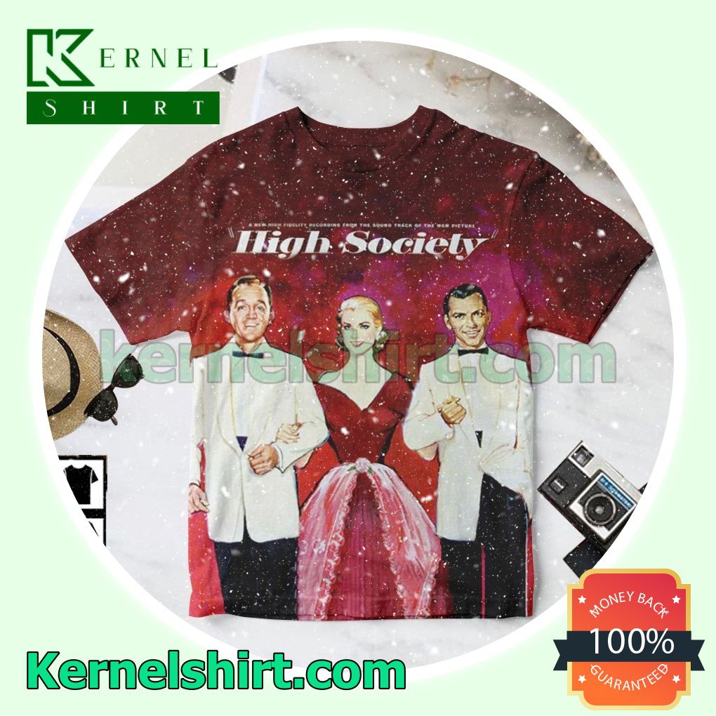 Bing Crosby High Society Album Cover Personalized Shirt