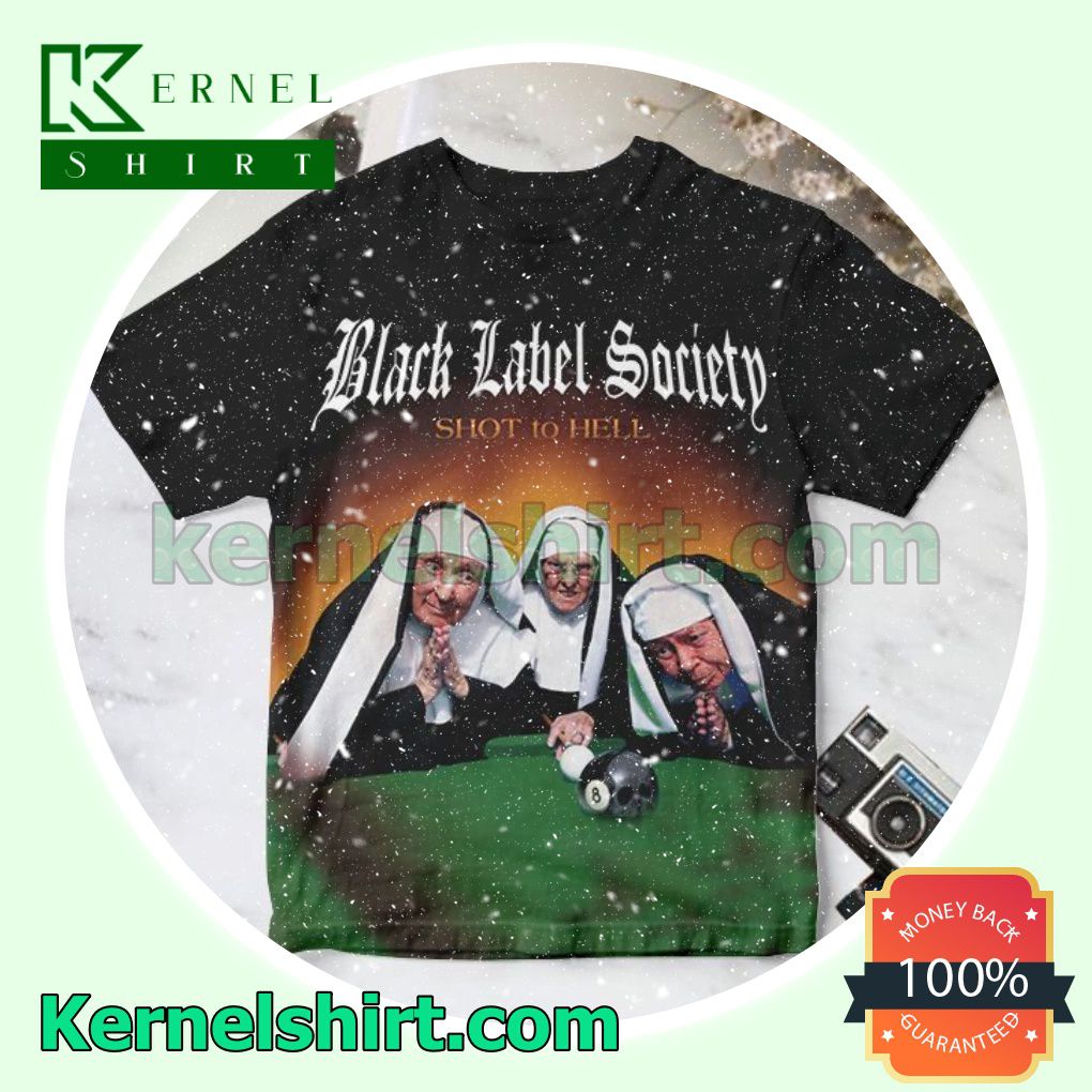 Black Label Society Shot To Hell Album Cover Custom Shirt