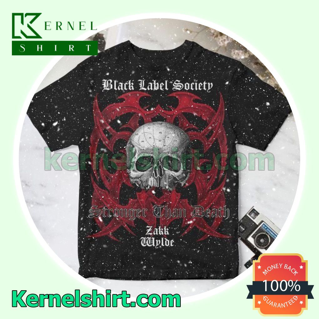 Black Label Society Stronger Than Death Album Cover Custom Shirt