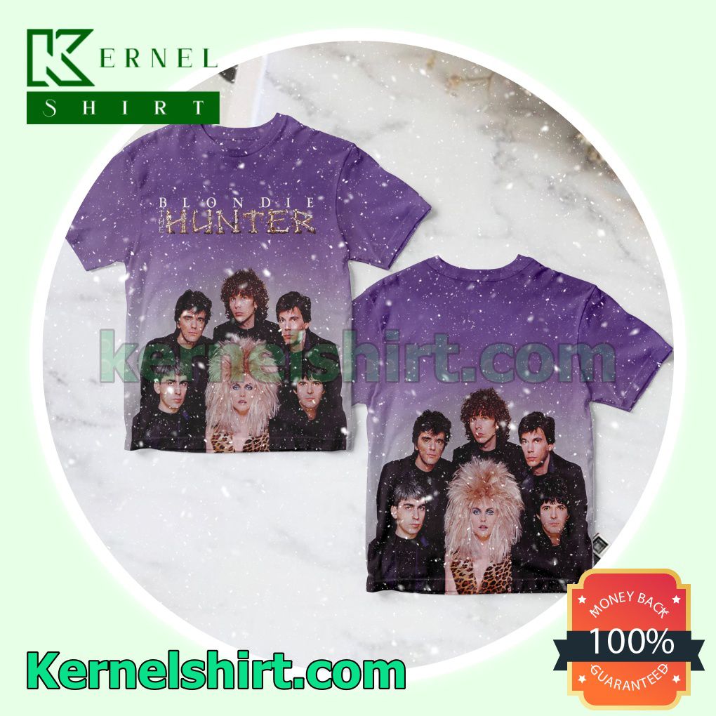 Blondie The Hunter Album Cover Purple Personalized Shirt