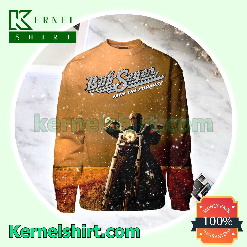 Bob Seger Face The Promise Album Cover Unisex Long Sleeve