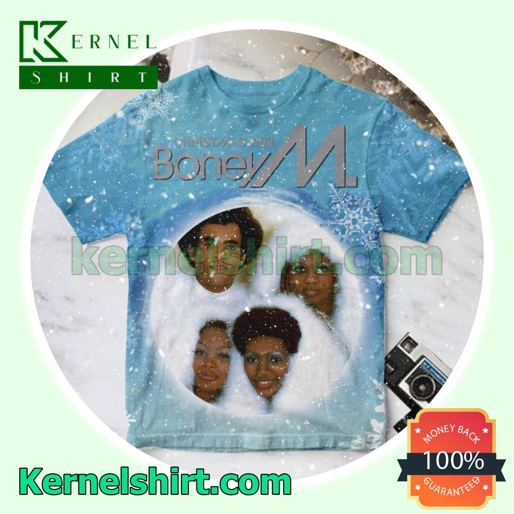 Boney M. Christmas Album Cover Custom Shirt