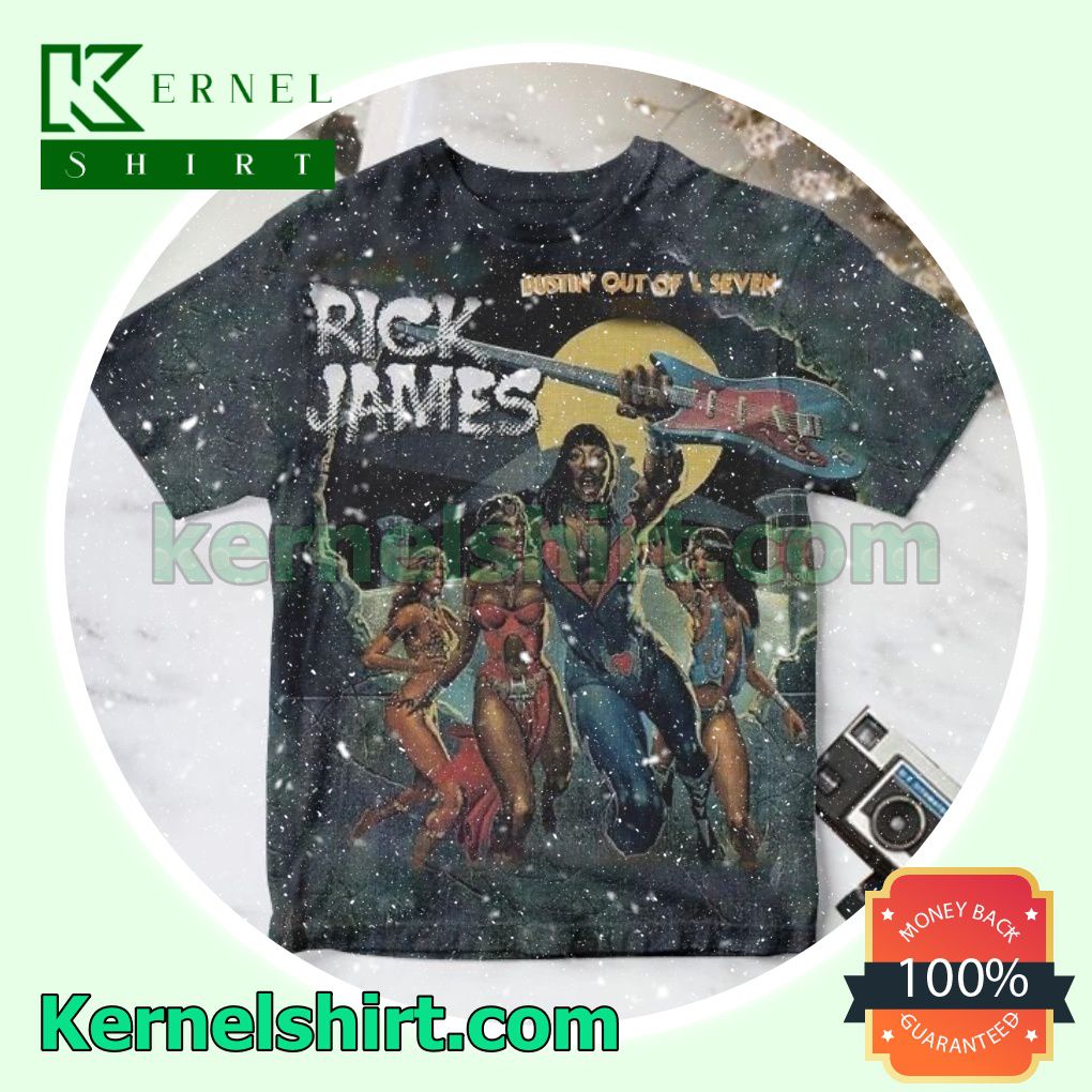 Bustin' Out Of L Seven Album Cover By Rick James Personalized Shirt