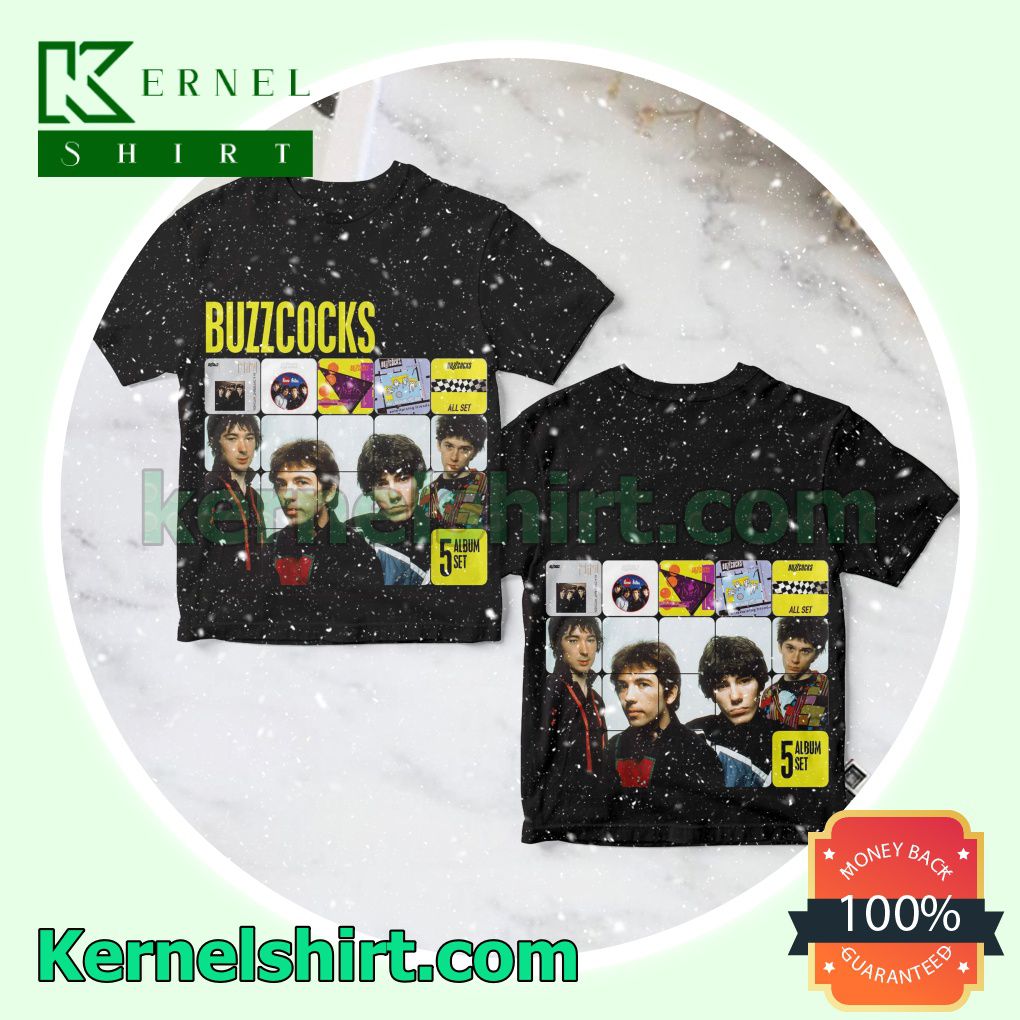 Buzzcocks 5 Album Set Personalized Shirt