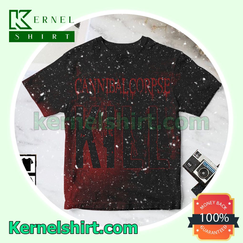 Cannibal Corpse Kill Album Cover Black Personalized Shirt