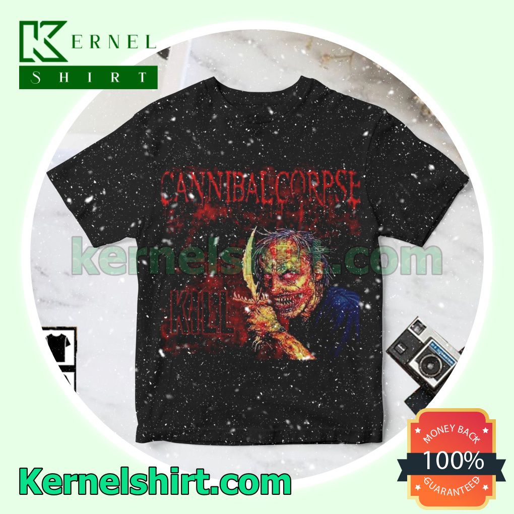 Cannibal Corpse Kill Album Cover Style 2 Black Personalized Shirt