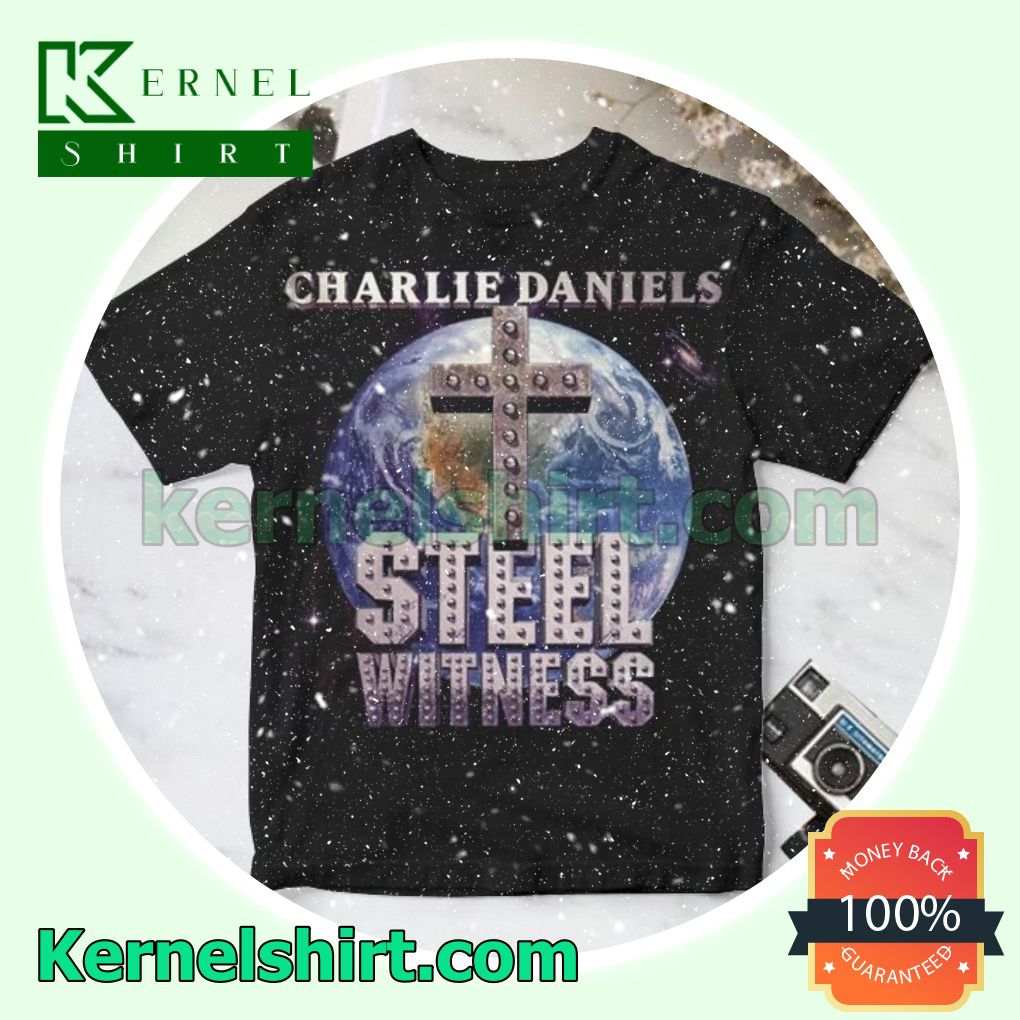 Charlie Daniels Steel Witness Album Cover Gift Shirt