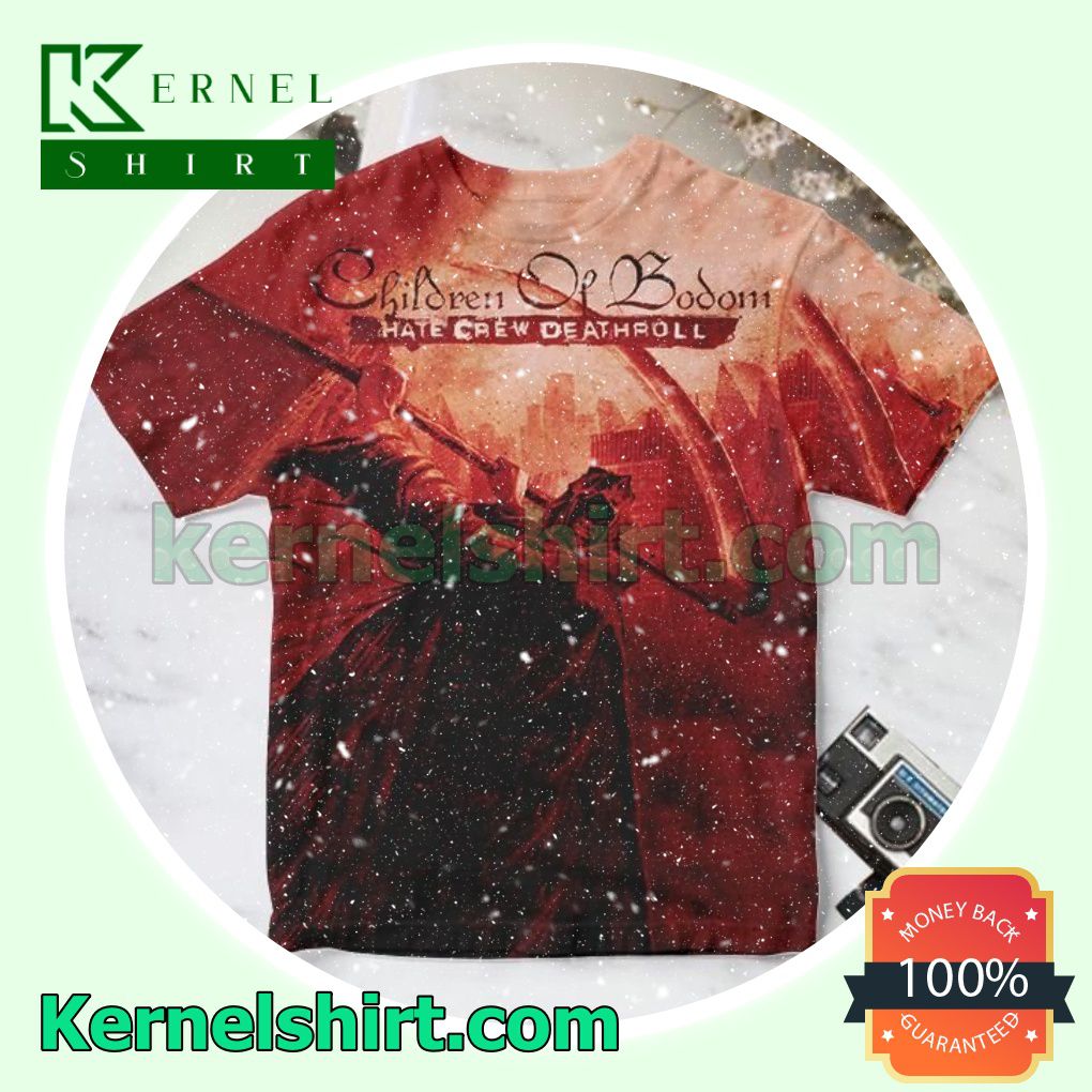 Children Of Bodom Hate Crew Deathroll Album Cover Gift Shirt