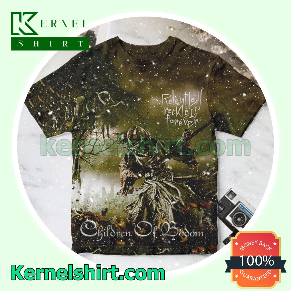 Children Of Bodom Relentless Reckless Forever Album Cover Custom Shirt
