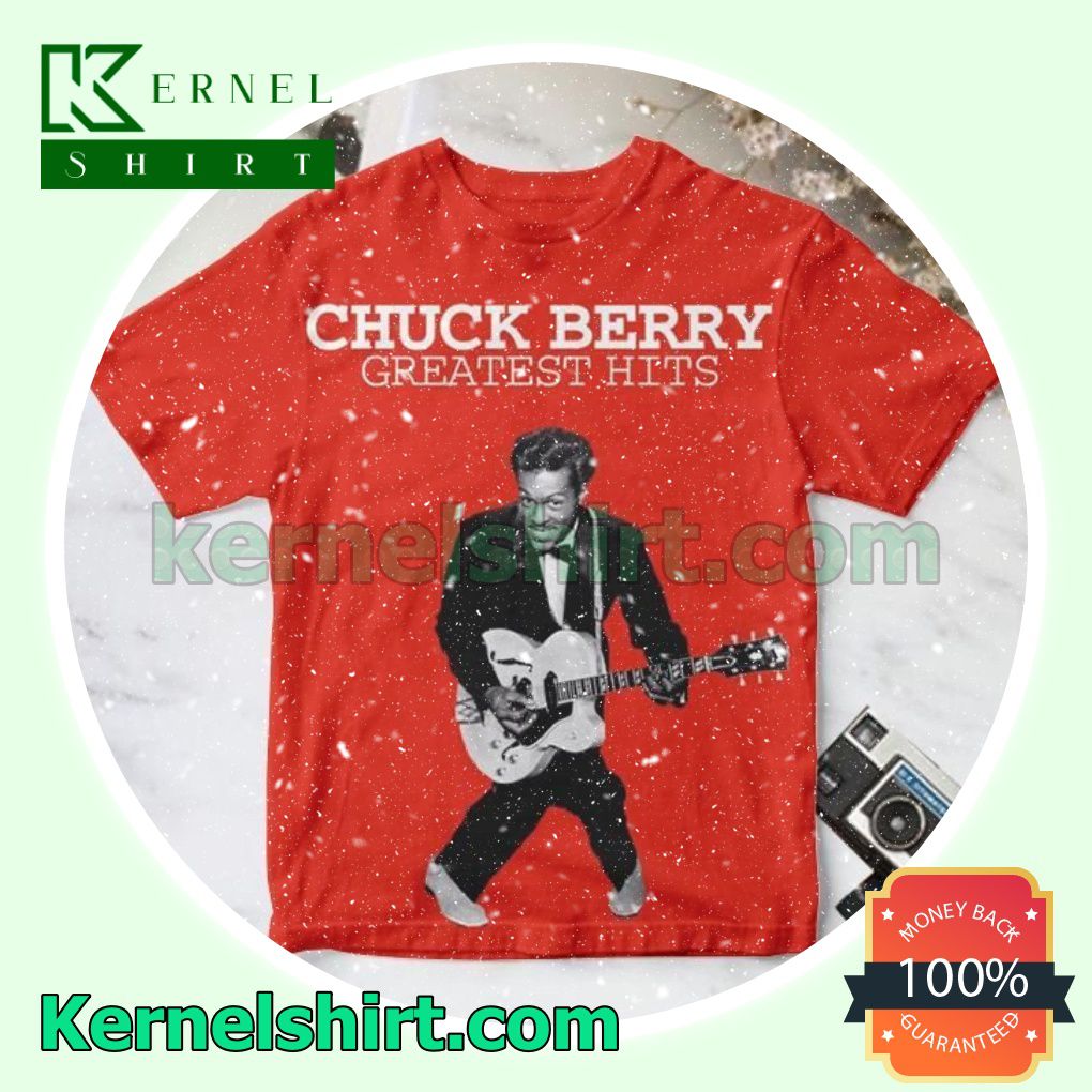 Chuck Berry Greatest Hits Red Personalized Shirt