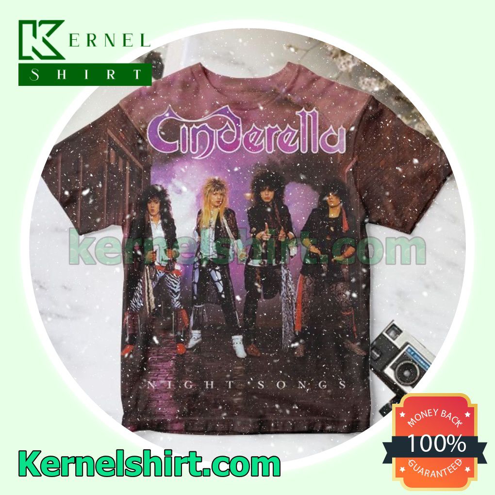Cinderella Night Songs Album Cover Custom Shirt