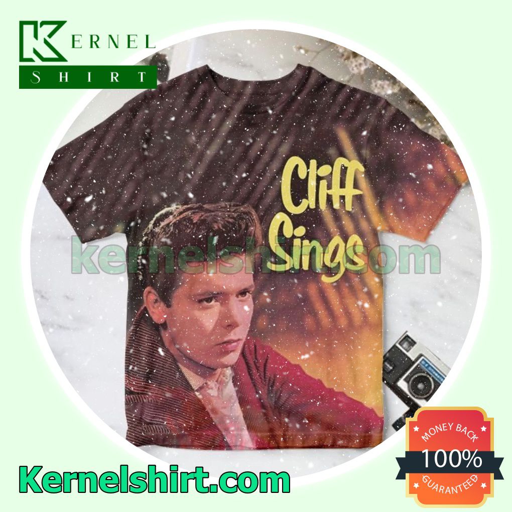Cliff Richard Cliff Sings Album Cover Personalized Shirt