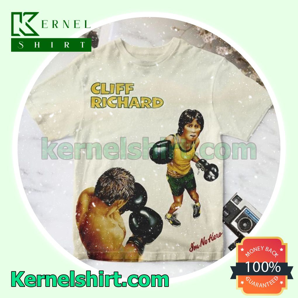 Cliff Richard I'm No Hero Album Cover Personalized Shirt