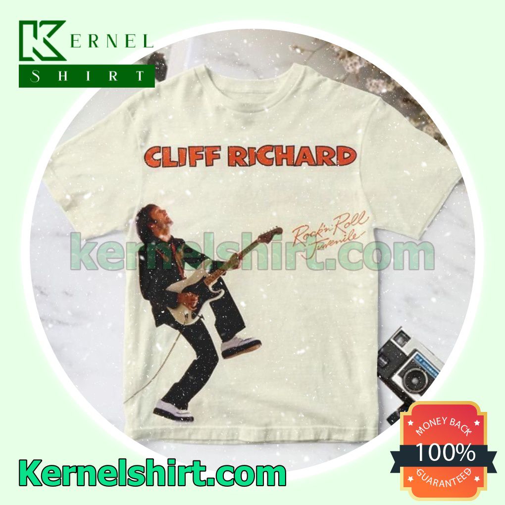 Cliff Richard Rock 'n' Roll Juvenile Album Cover Personalized Shirt