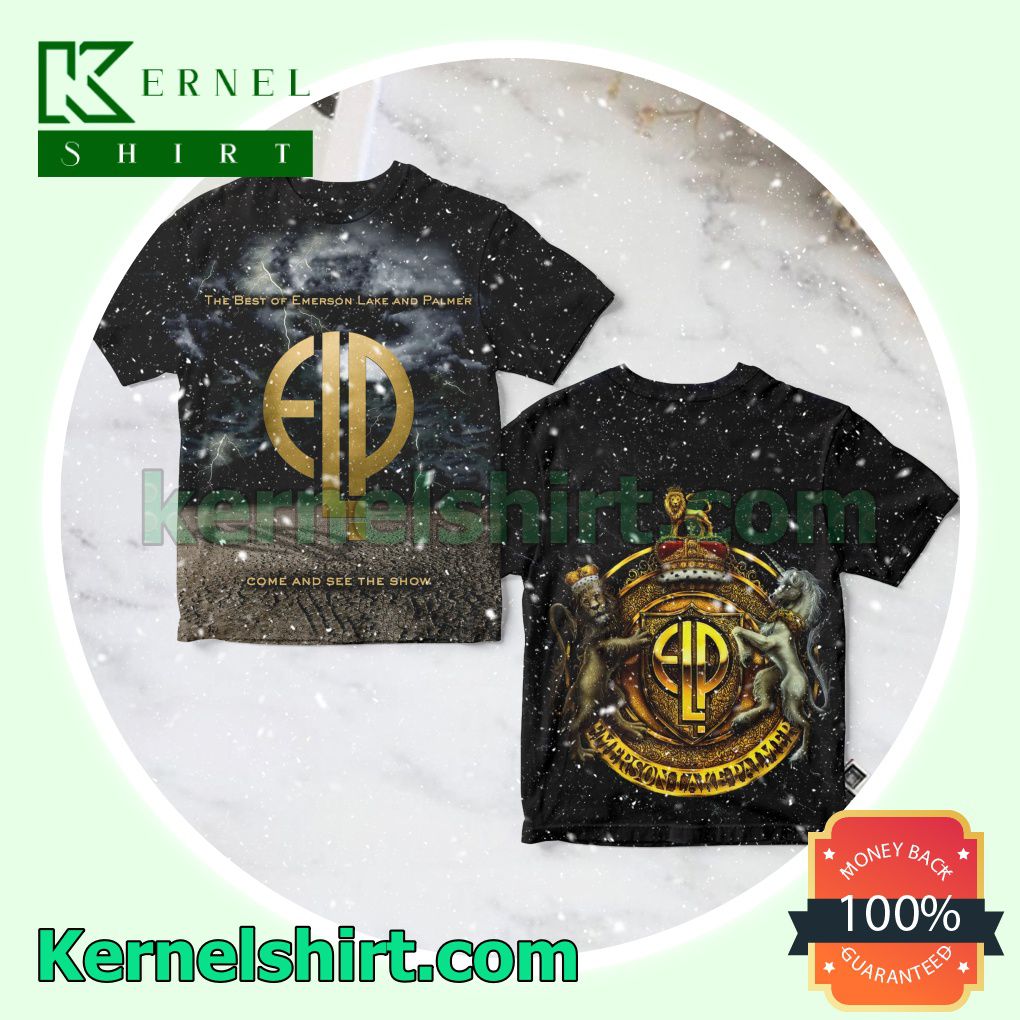 Come And See The Show The Best Of Emerson Lake And Palmer Album Cover Personalized Shirt