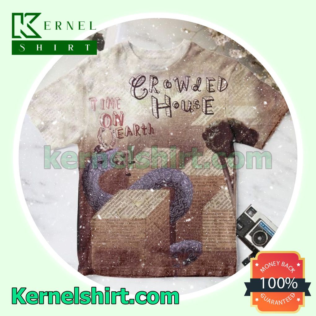 Crowded House Time On Earth Album Cover Gift Shirt