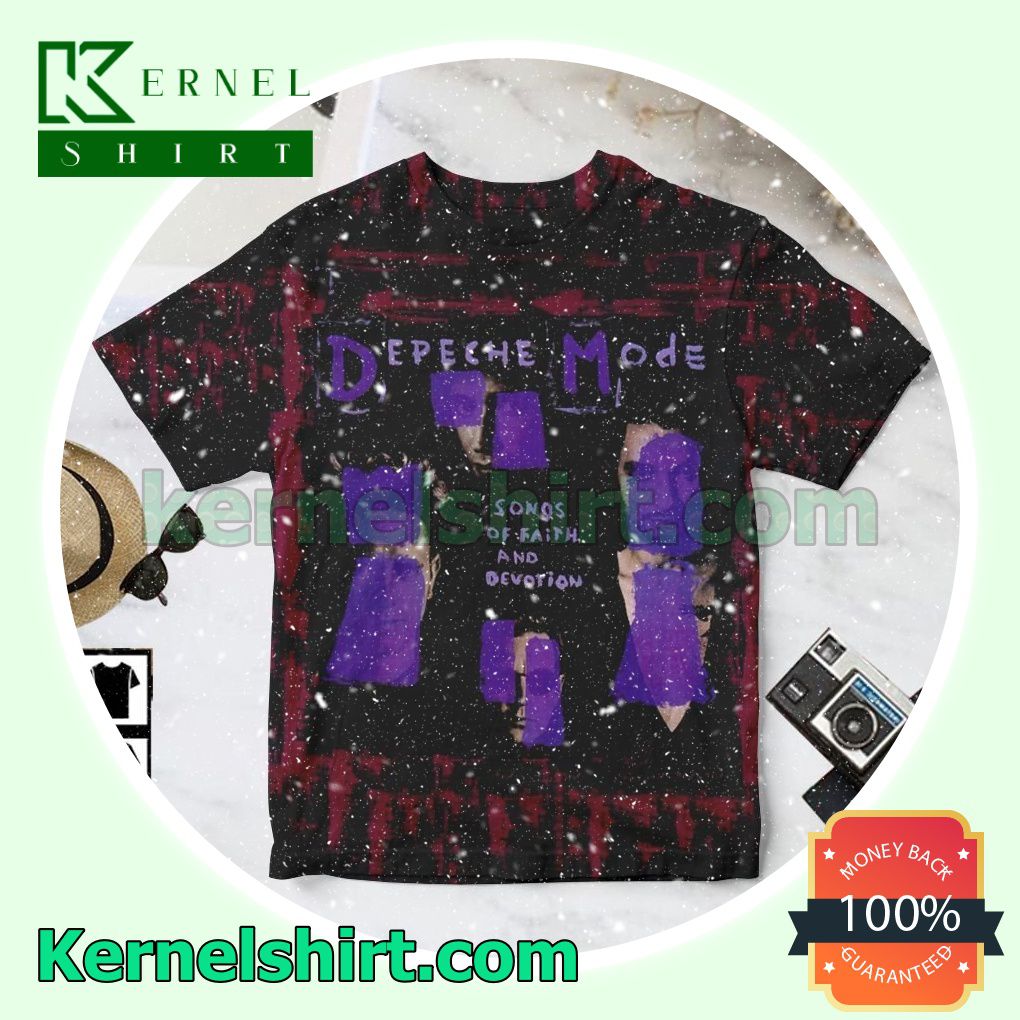 Depeche Mode Songs Of Faith And Devotion Album Cover Style 2 Personalized Shirt