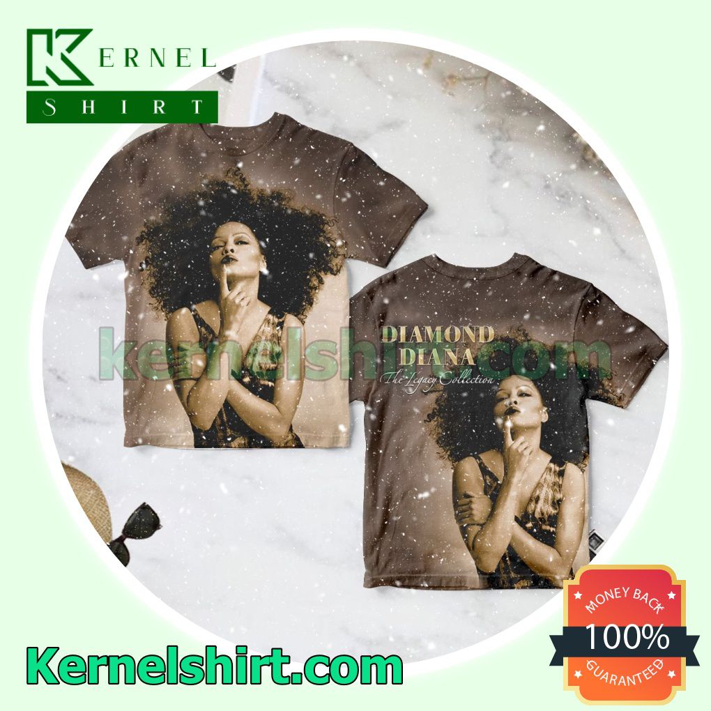 Diana Ross Diamond Diana The Legacy Collection Album Cover Personalized Shirt