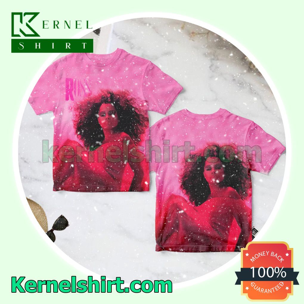 Diana Ross Ross 1983 Album Cover Pink Personalized Shirt