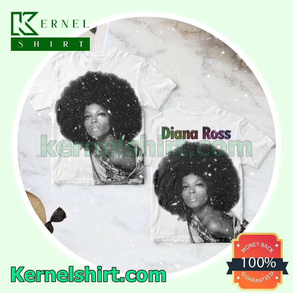 Diana Ross White Personalized Shirt