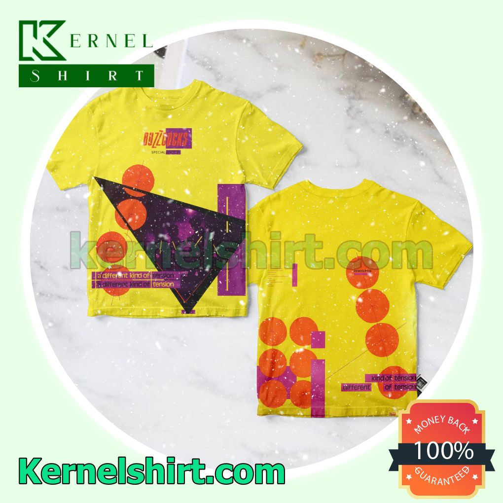 Different Kind Of Tension Album By Buzzcocks Yellow Personalized Shirt