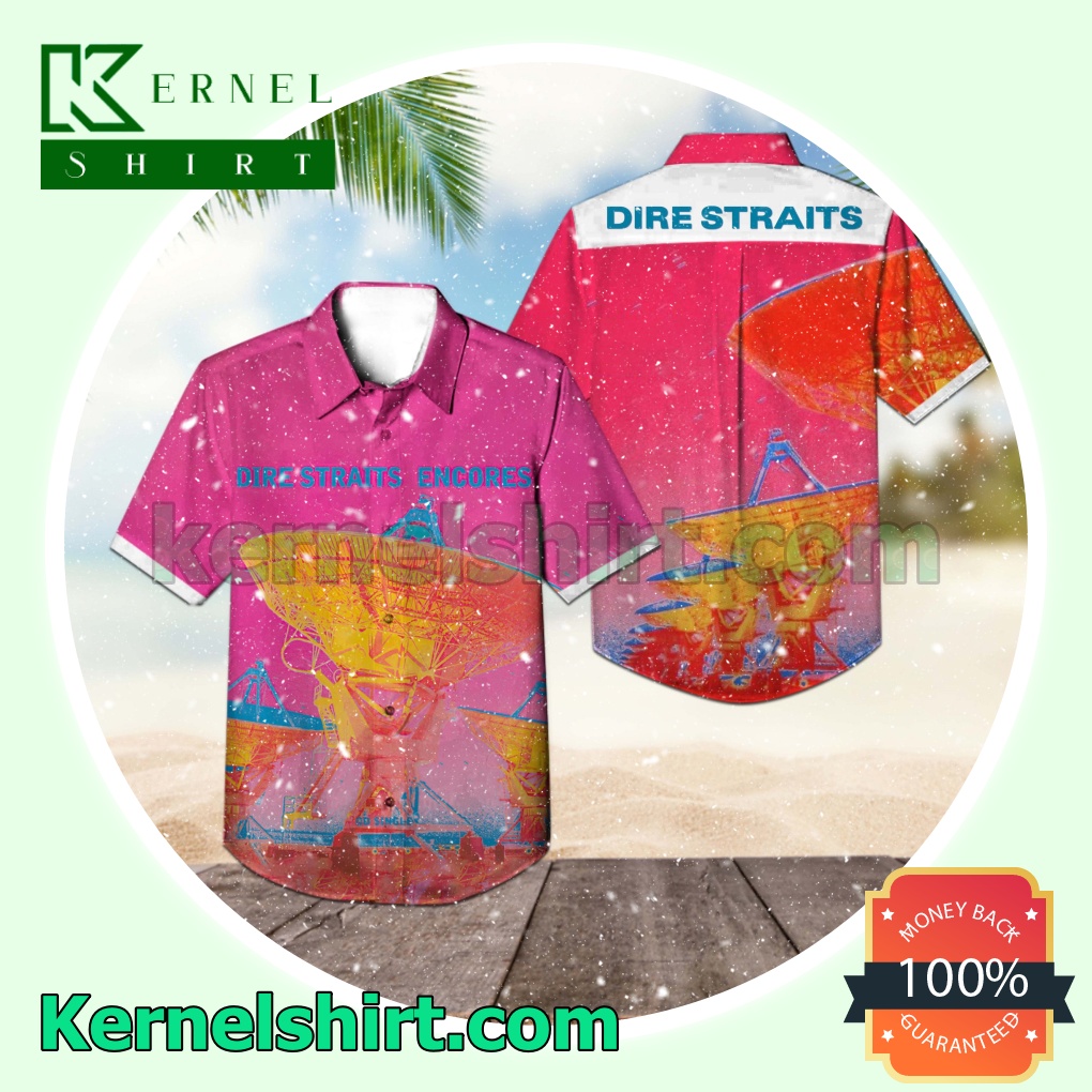 Dire Straits Encores Album Cover Short Sleeve Shirts
