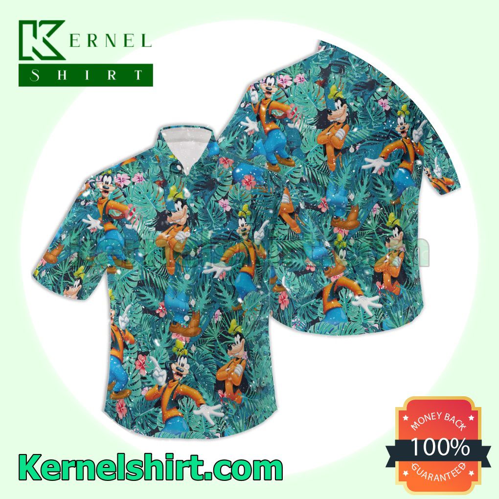 Disney Goofy Button Shirt