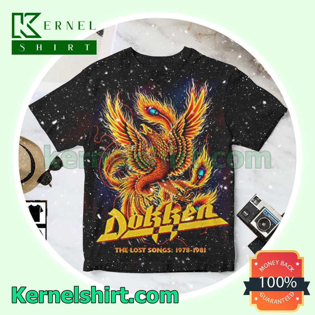 Dokken The Lost Songs 1978-1981 Album Cover Personalized Shirt