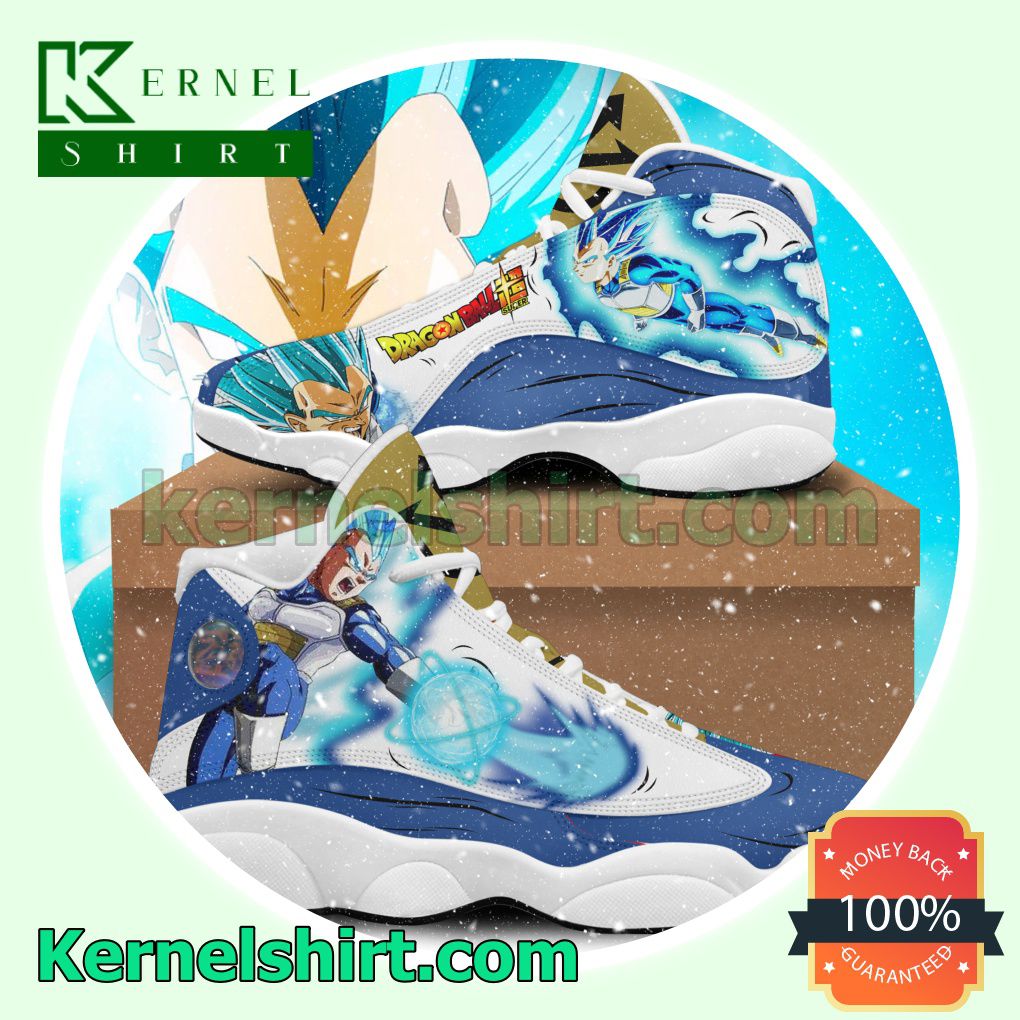 Dragon Ball Vegeta Nike Sneakers Shoes