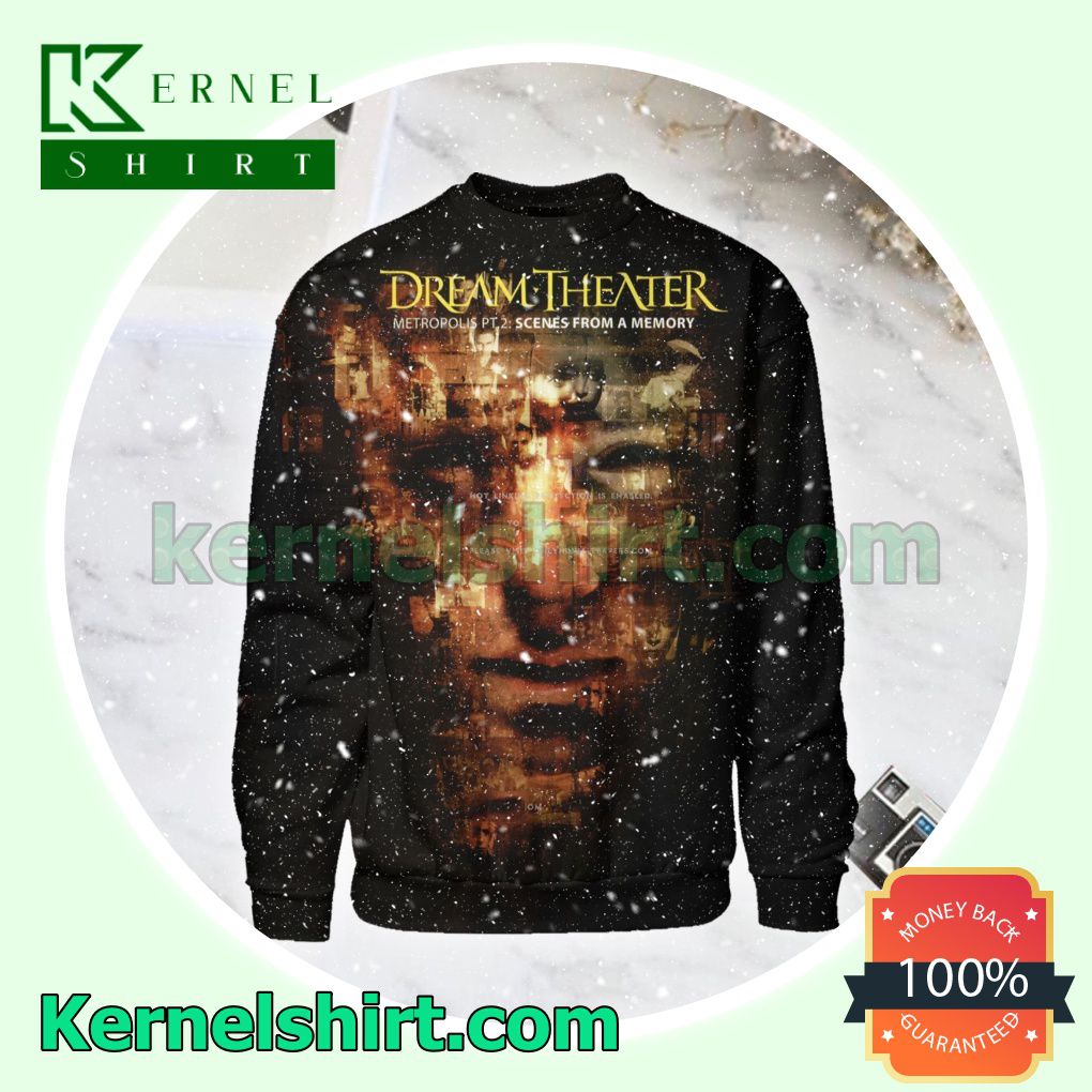 Dream Theater Metropolis Pt. 2 Scenes From A Memory Album Cover Unisex Long Sleeve