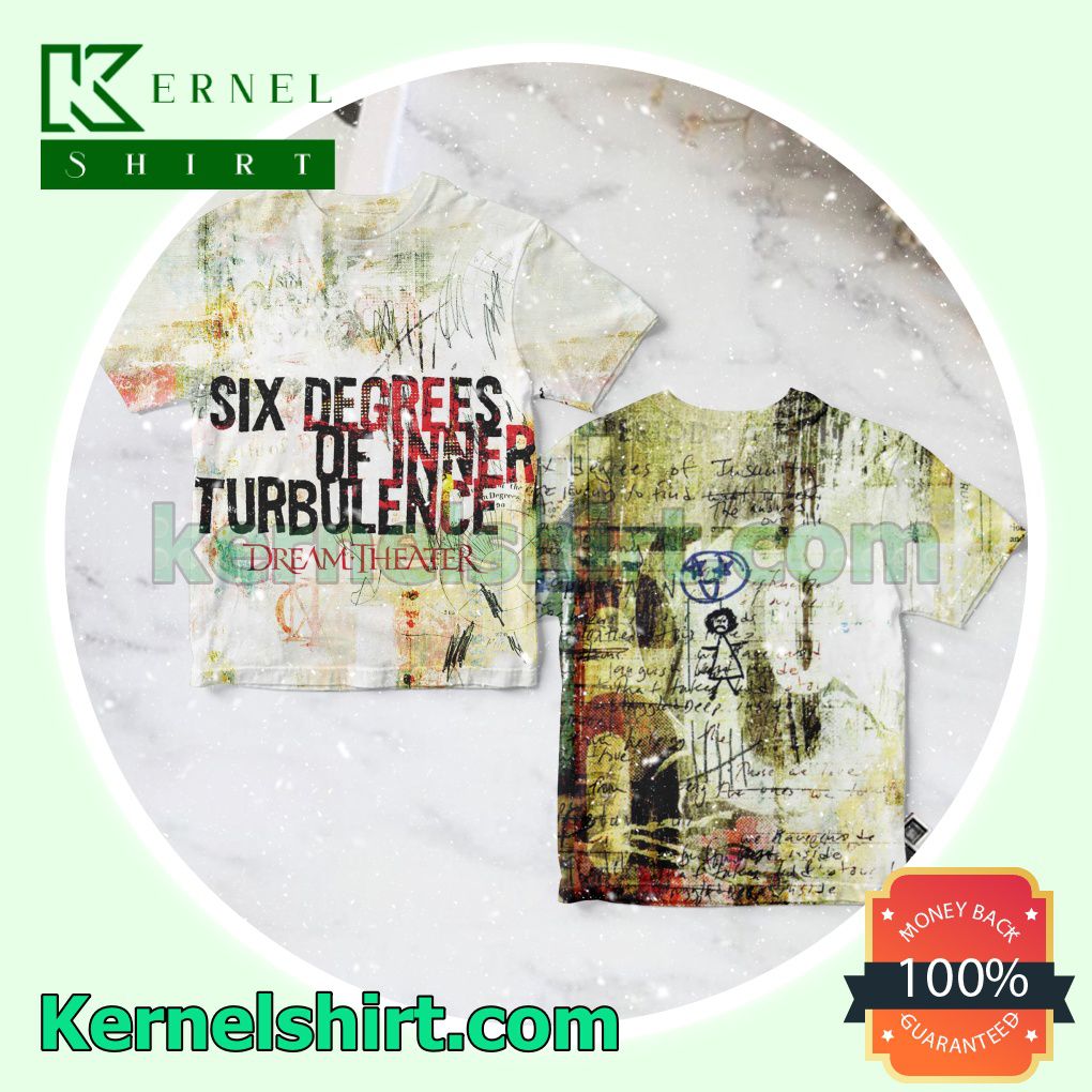 Dream Theater Six Degrees Of Inner Turbulence Album Cover Personalized Shirt