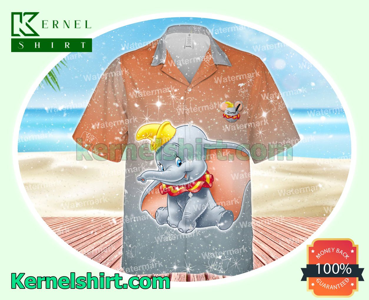 Dumbo Bling Button Shirt