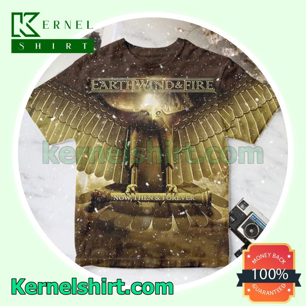 Earth Wind And Fire Now Then And Forever Album Cover Custom Shirt