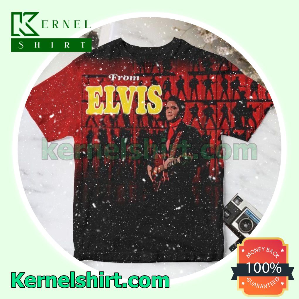 Elvis Presley From Elvis In Memphis Album Cover Custom Shirt